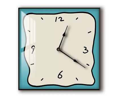 Carvallo - Designer väggur med modern look för inredning