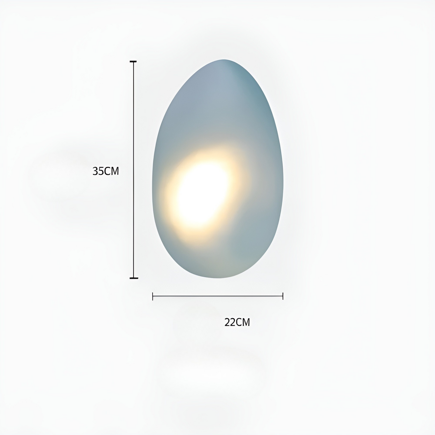 LED Vägglampa i Kieselstein Design – Dekorativ nordisk design för vardagsrum och hall