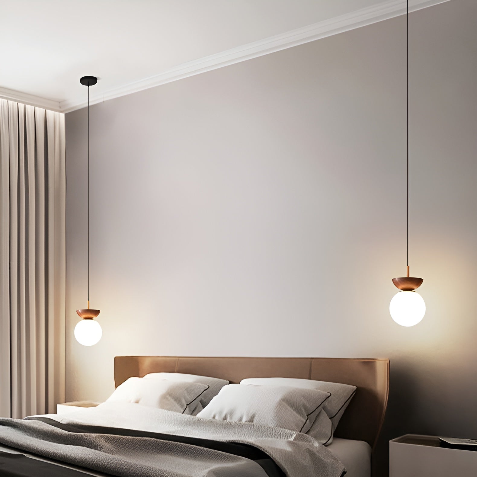 BalconyBloom Light - LED-taklampa i japansk stil