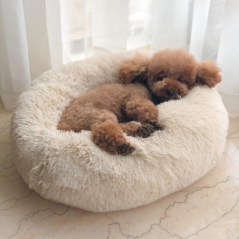 Ortopedisk Plush Donut Hundsäng