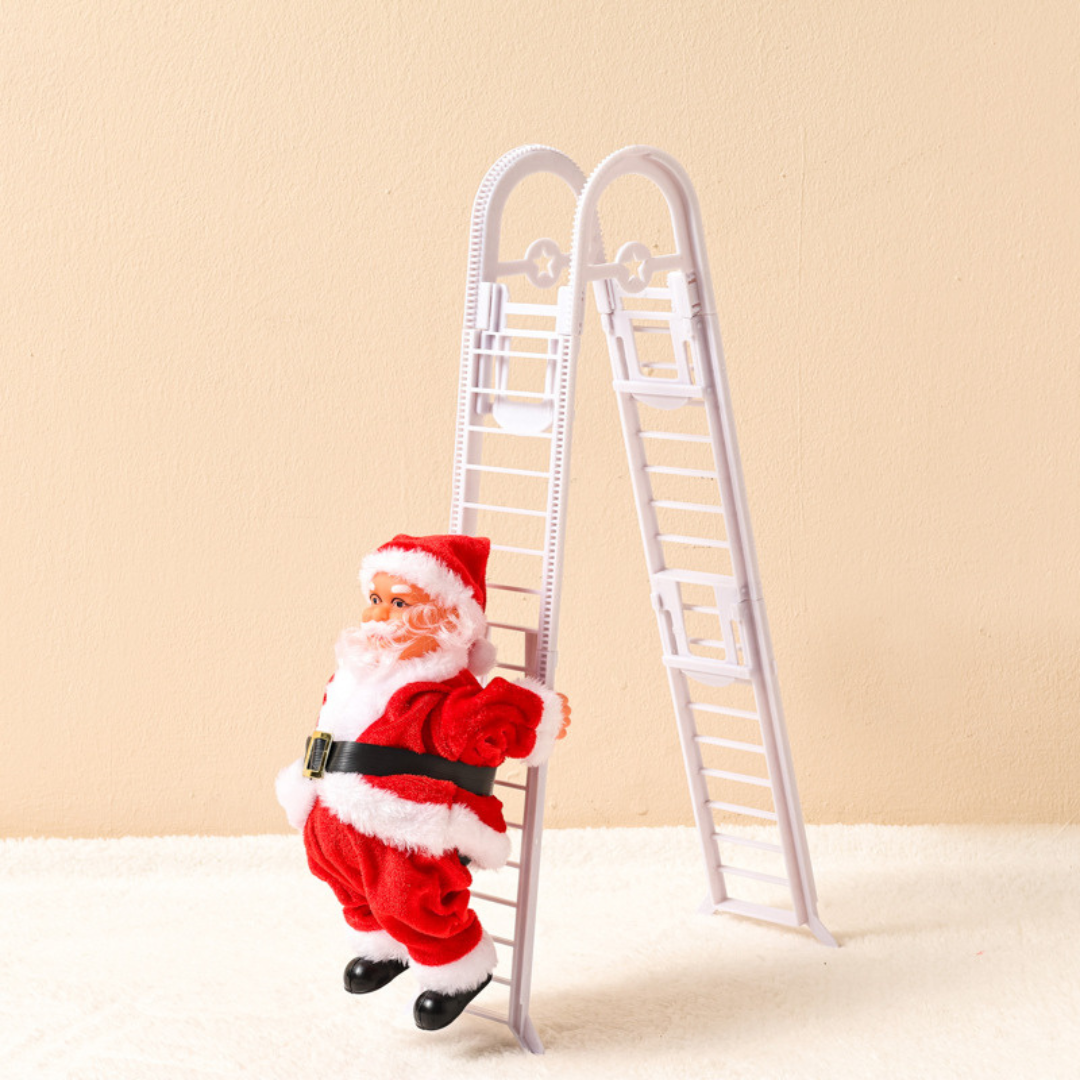Klibbande jultomte barnleksak