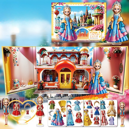 Fällbar Klädsetdocka Modeboutiquestaty