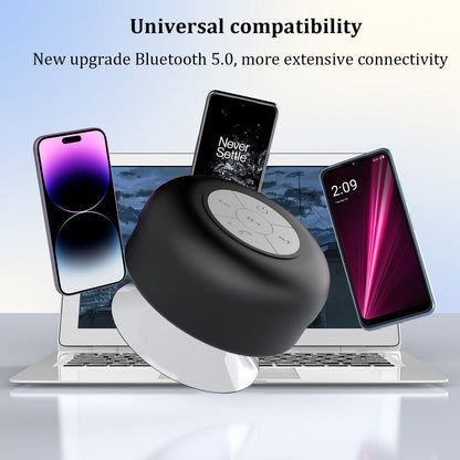 Luxora Vattentät Bluetooth Duschhögtalare med Sugkopp