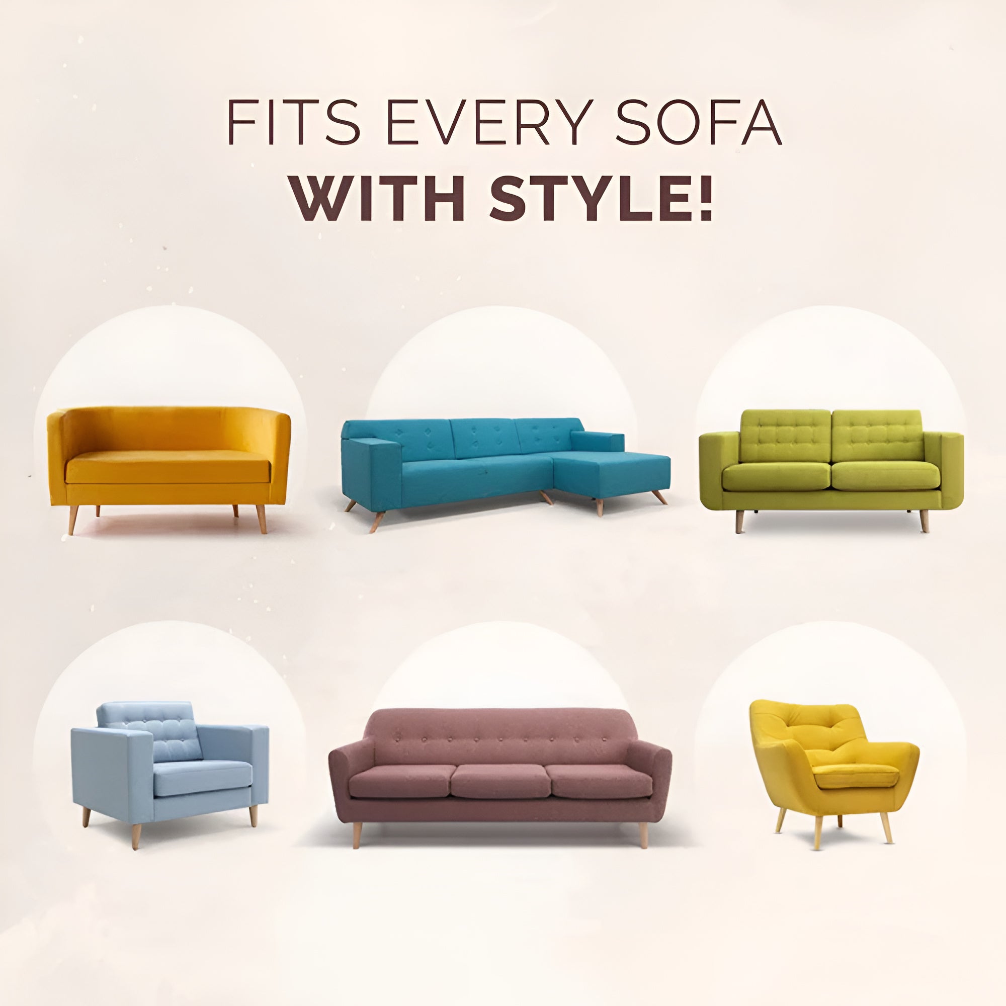 Modern Bloom Vändbar Sofatak täcke