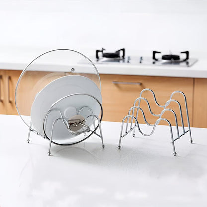 Multi-Layer Kastrullock Hållare Ställning