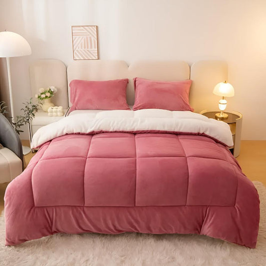 Lyxig Varm Sammet Moln Filt