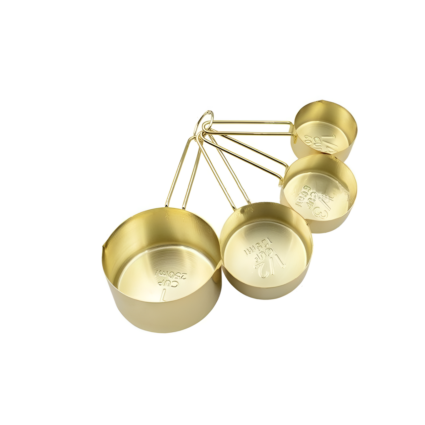 Rostfritt Stål Mätkopp | 4Pcs Set