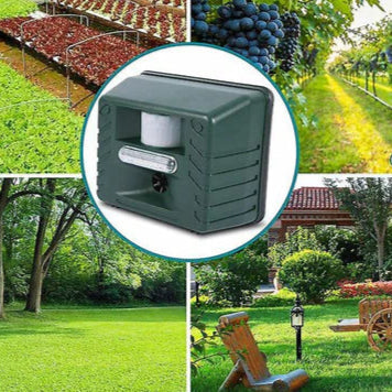 Royaleva Woodpecker Ultrasonic Repeller för effektiv fågelkontroll - Bli av med hackspettar