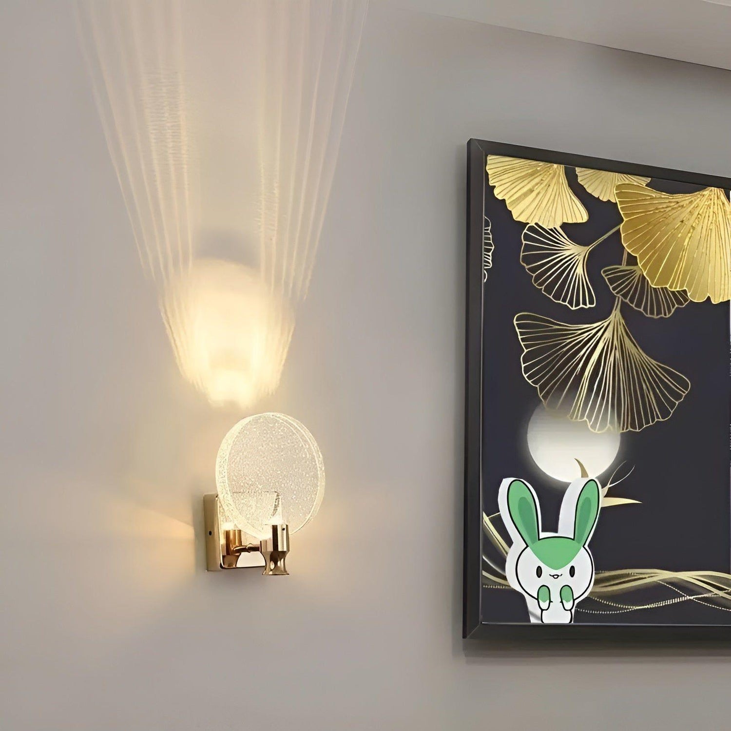 RadianceCrystal Light – Justerbar Lyxig Kristall Vägglampa