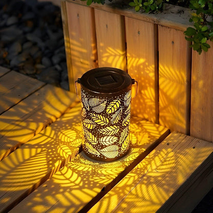SolarArt Lantern - Lyxig Metallkonstdekoration Solutomhus Lantern