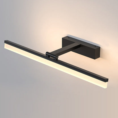 LED Spegel Vägglampa | Svart | Samtida | Enkel Järn &amp; Plast | Dimmbar 8–24 W – Brick by Brick