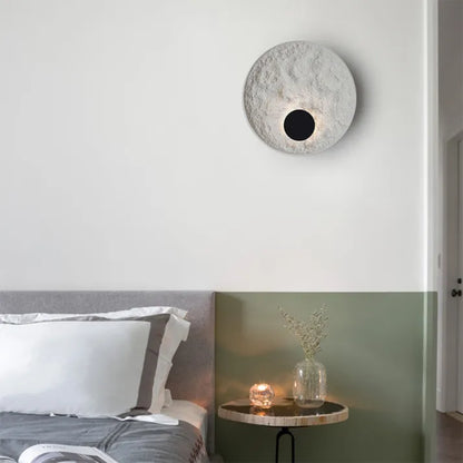 LunaGlow – Rund Mån Vägglampa