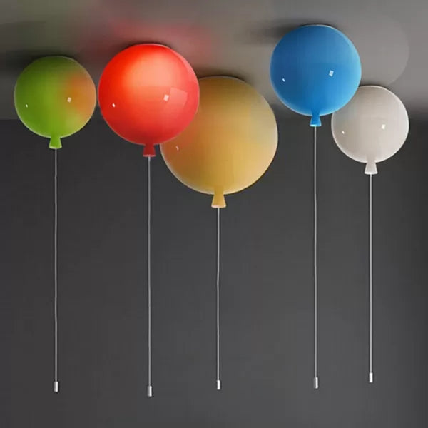 Ballong Plafondlampa Modern Stil Akryl Lampa för Hall