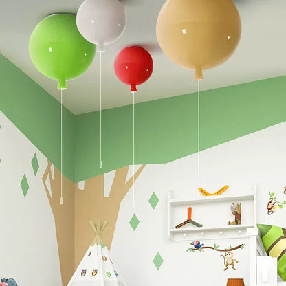 Ballong Plafondlampa Modern Stil Akryl Lampa för Hall