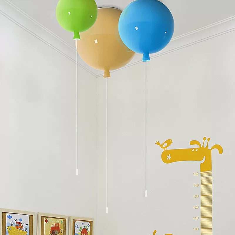 Ballong Plafondlampa Modern Stil Akryl Lampa för Hall
