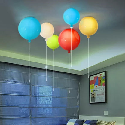 Ballong Plafondlampa Modern Stil Akryl Lampa för Hall