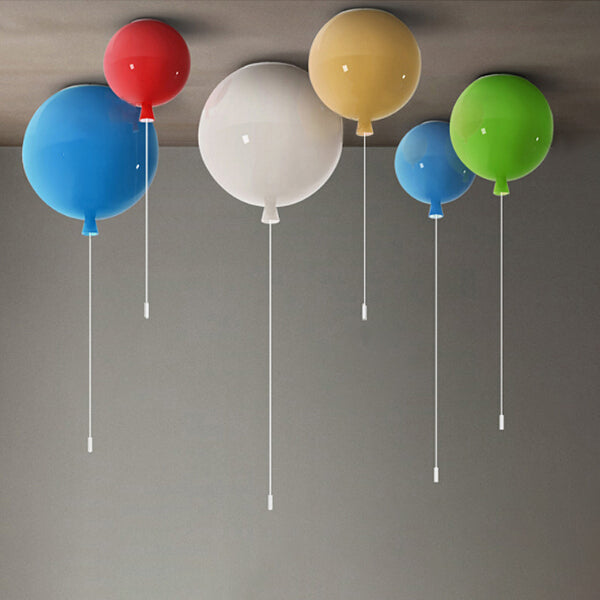 Ballong Plafondlampa Modern Stil Akryl Lampa för Hall