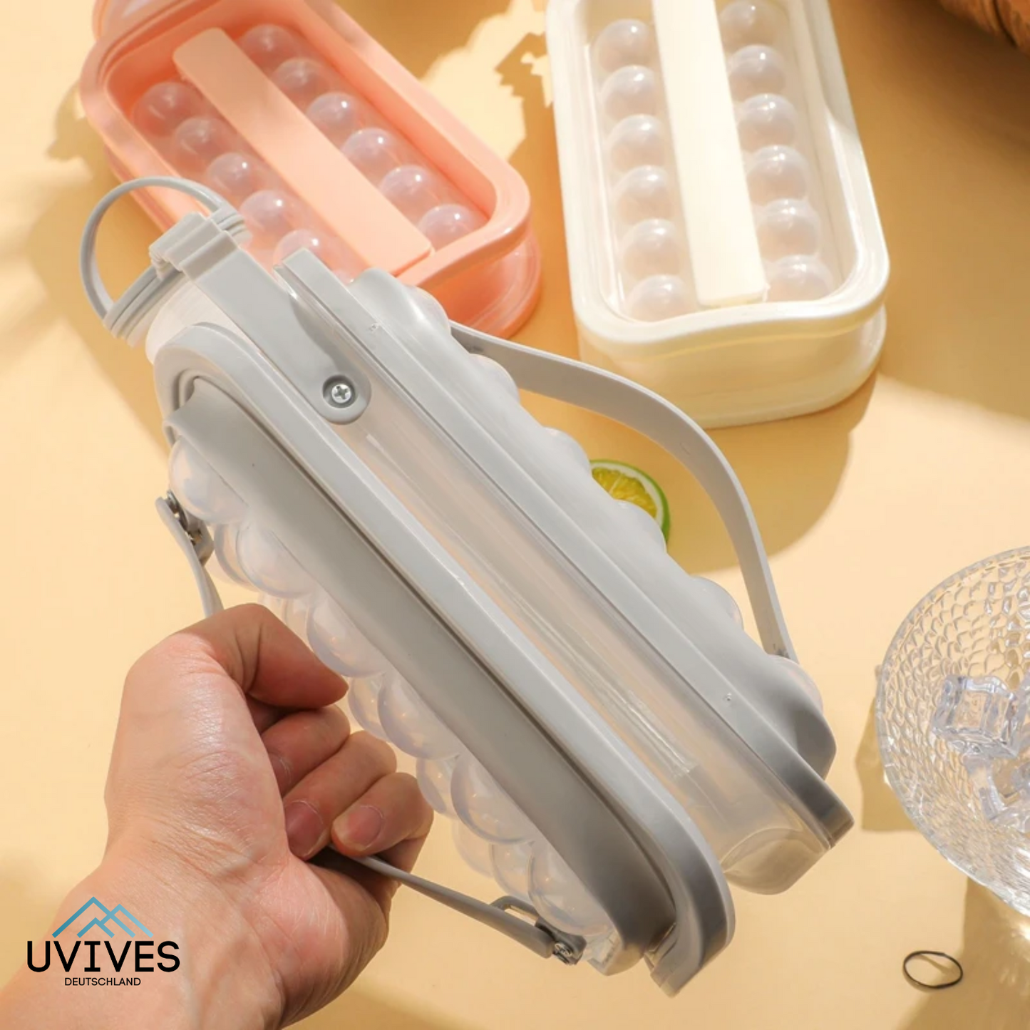 Carvallo – Den stiliga glasskule-maskinflaskan!