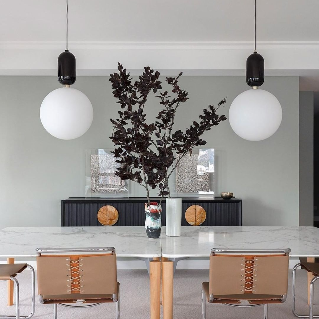 Acheron – Modern design hänglampa med glaskulor för vardagsrum, matsal och sovrum