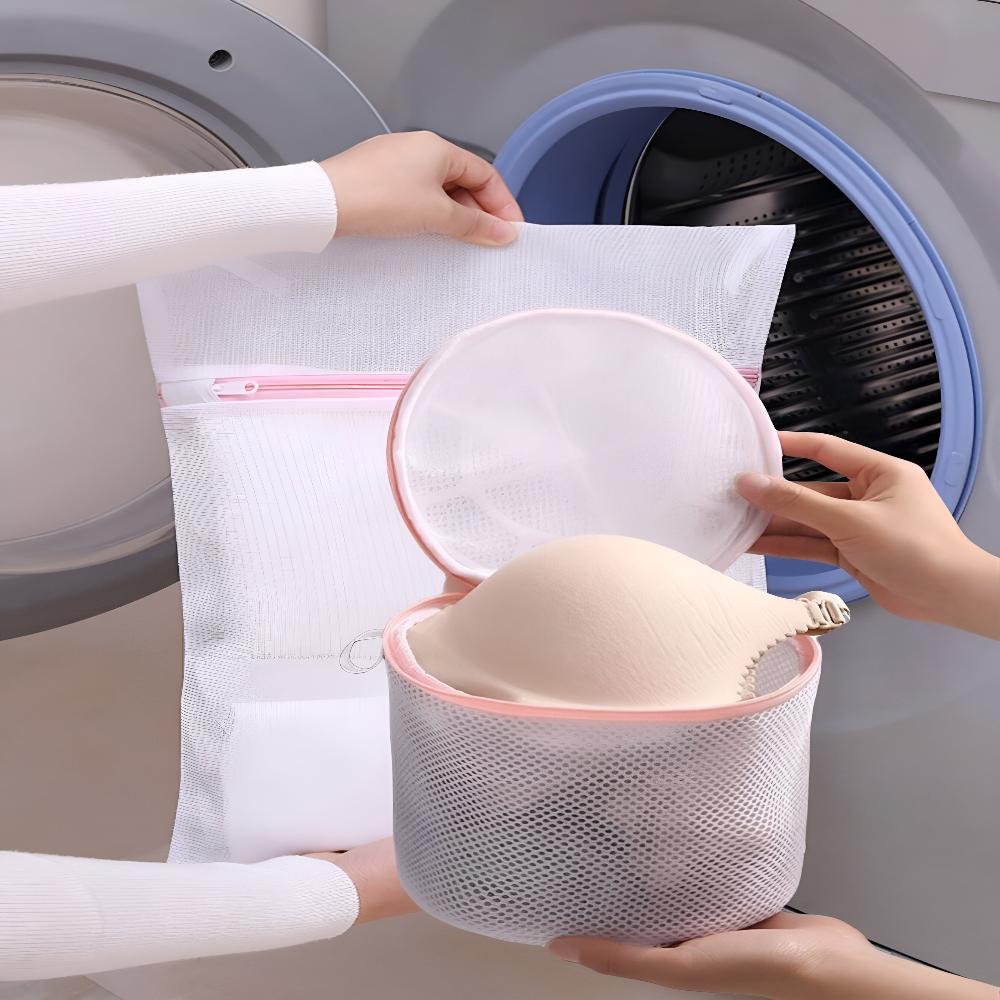 Zippade Mesh Tvättkubar