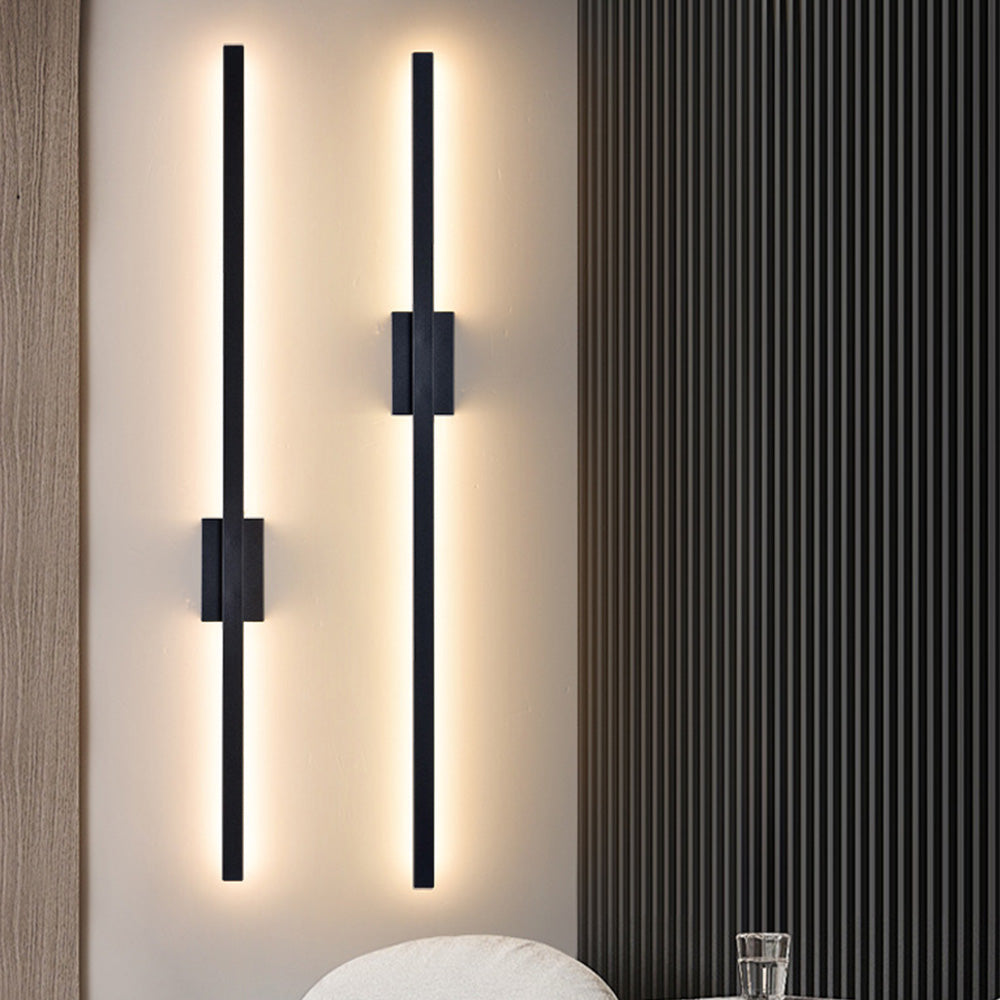 Vägglampa Modern Svart LED Inomhusarmatur