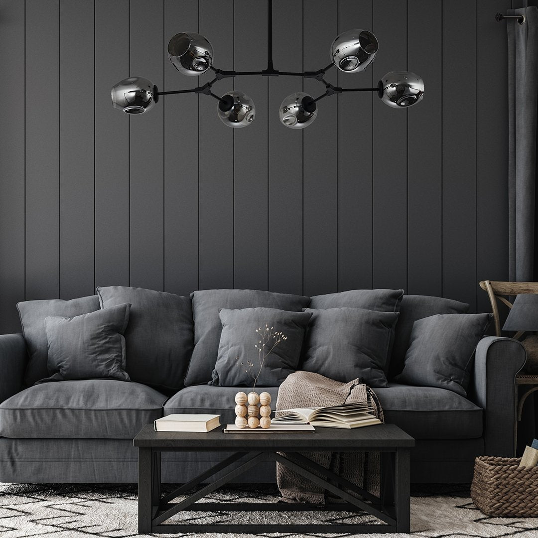 GlowPulse - LED Hänglampa med Variabel Längd och Varmt Ljus