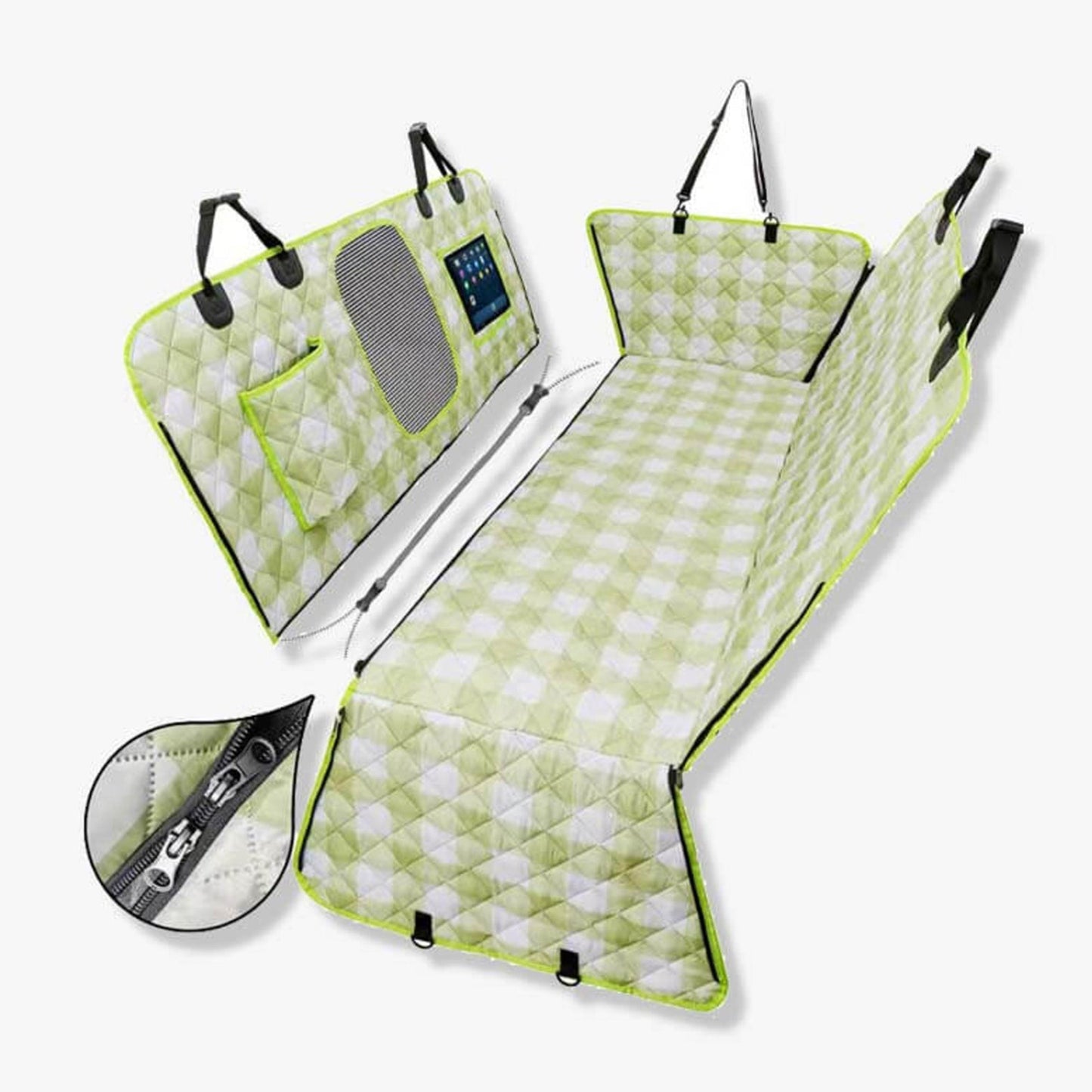 Vattentät Hund Baksäteöverdrag – Hållbart, Rep-resistant och Lätt att Rengöra