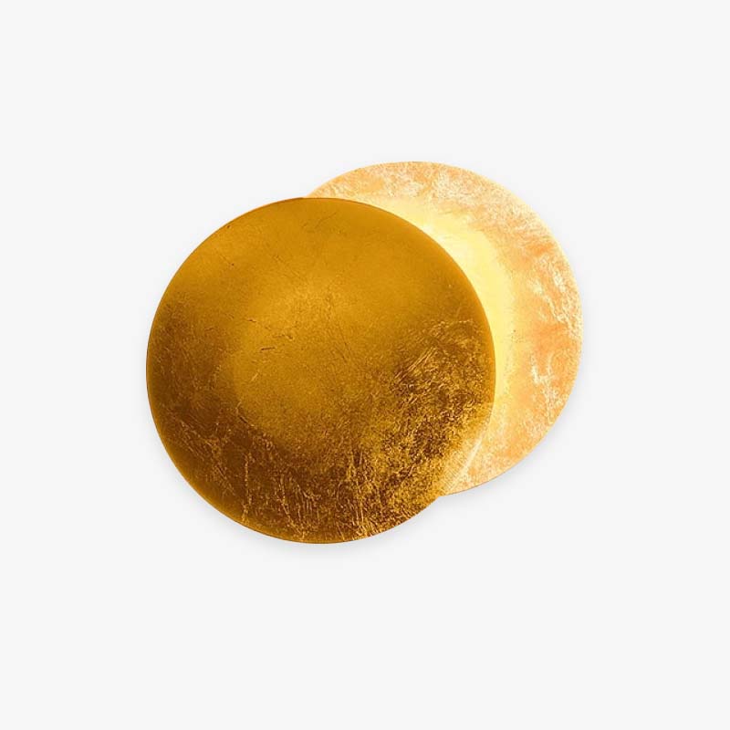 Elif LED Vägglampa - Guld/Röd Brons Metall