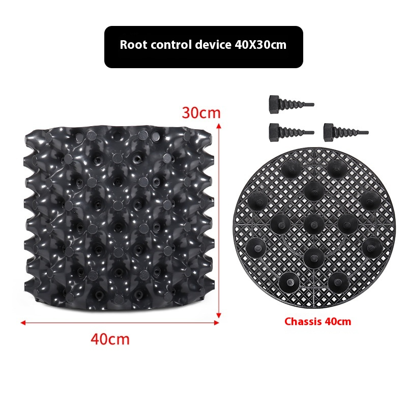Rotkontrollapparat för växter och landskapsdesign för att främja hälsosam tillväxt