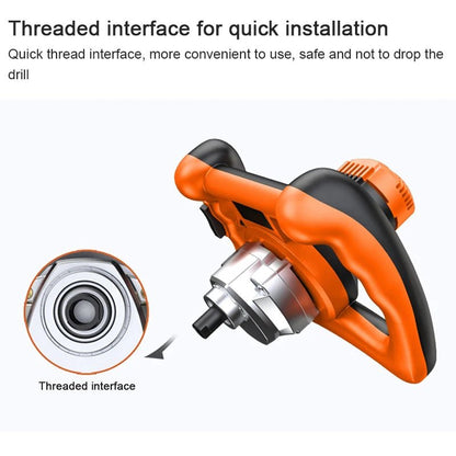 1400W Elektrisk Betongcementblandare