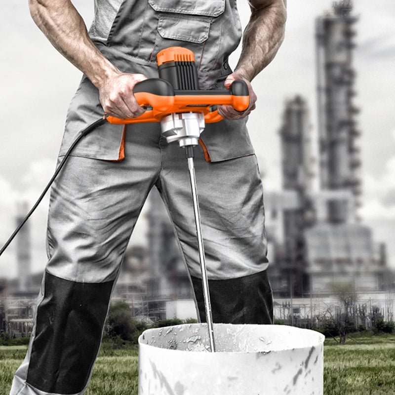 1400W Elektrisk Betongcementblandare