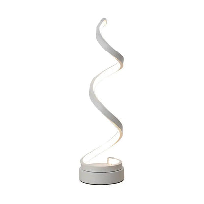 ÉclatSpiralé - Modern Spiral Design LED Table Lamp