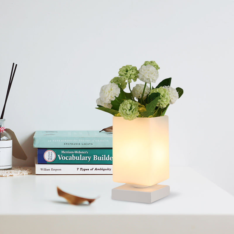 Luna - Art Deco glas natlamp för en romantisk atmosfär