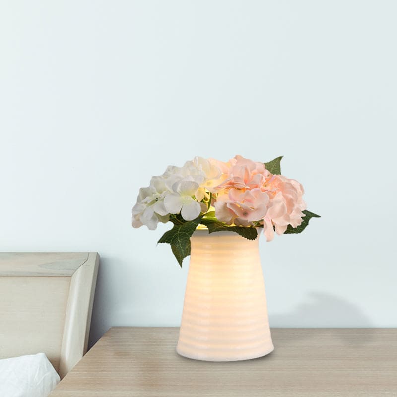 Luna - Art Deco glas natlamp för en romantisk atmosfär