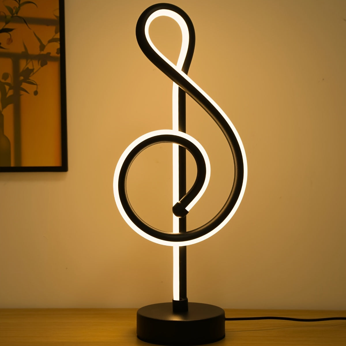 TrebleLight - Modern Kreativ Skrivbordslampa med Justerbart LED Ljus