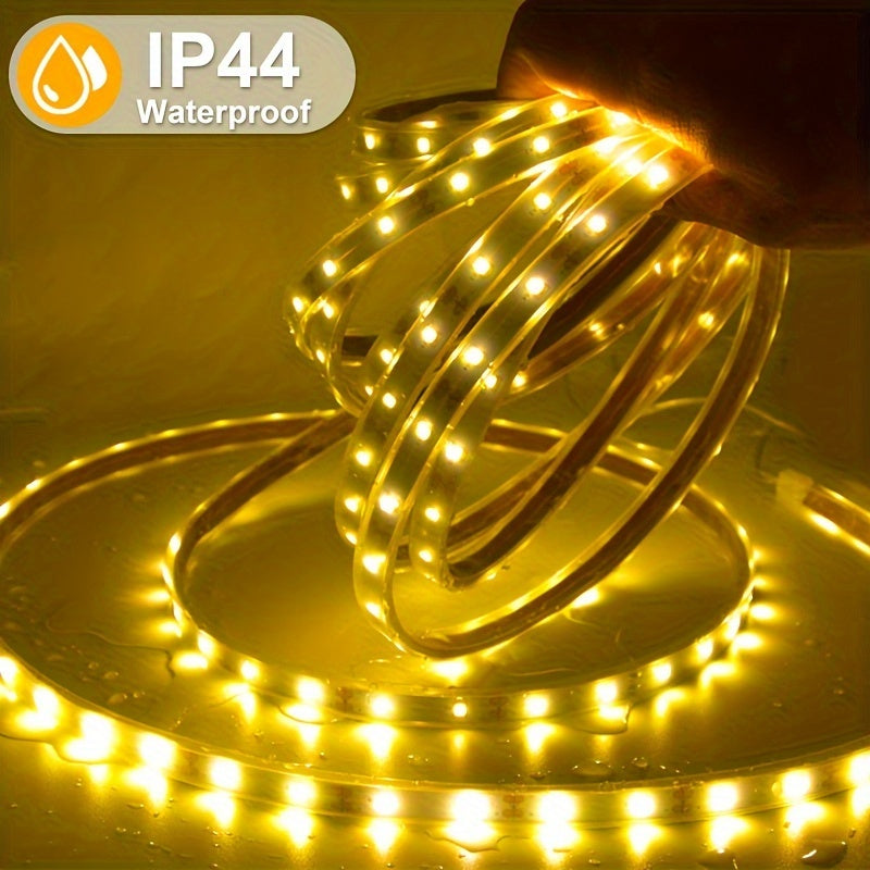 Carvallo Flexibel Solig LED-Ljusslang med fjärrkontroll | Kreativ utomhusbelysning | Energieffektiv & Väderbeständig