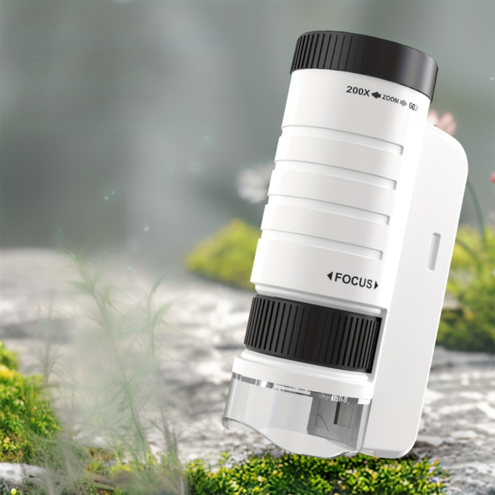 Mini Mikroskop med LED-lampa för Barn