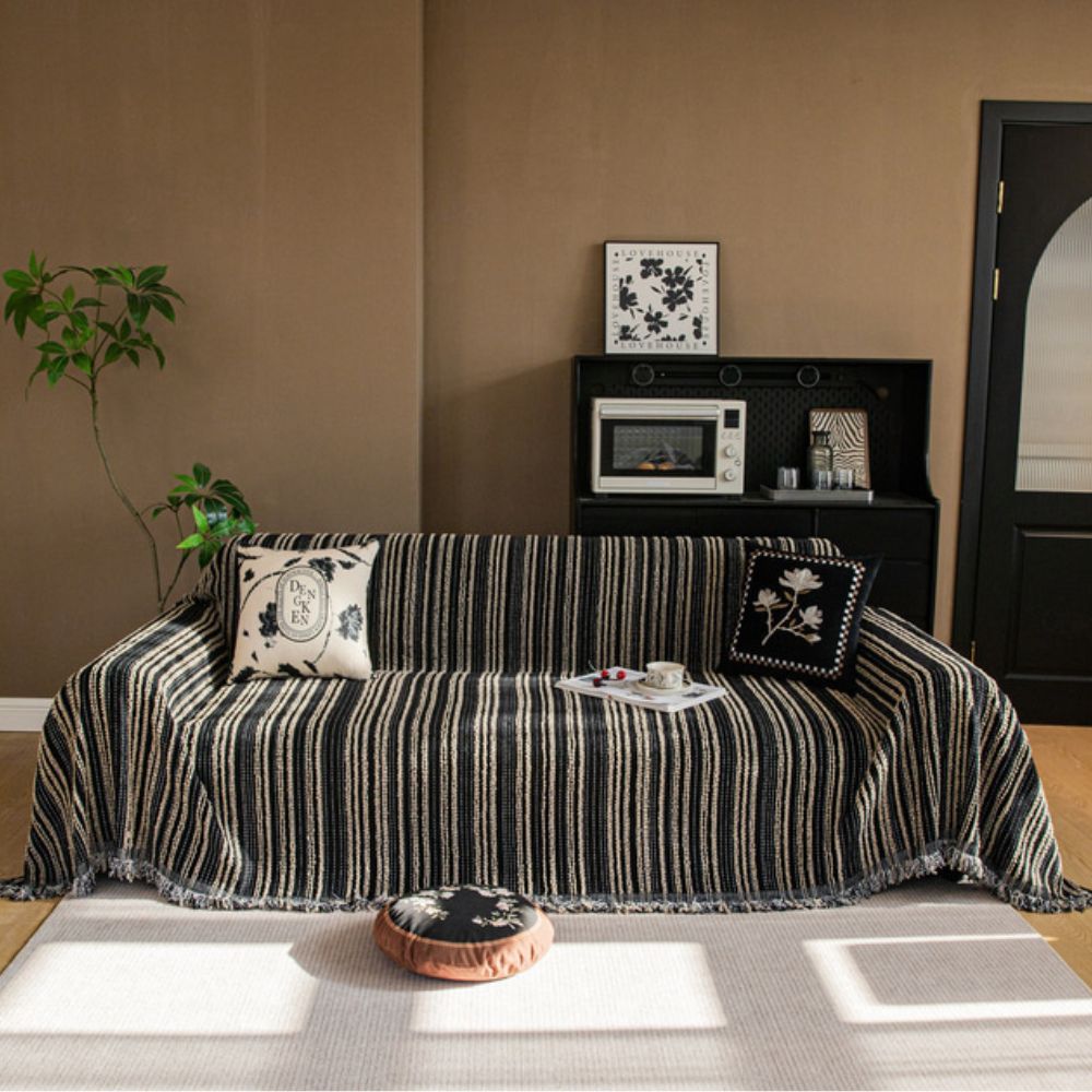 Regal Stripes Chenille Sofföverdrag