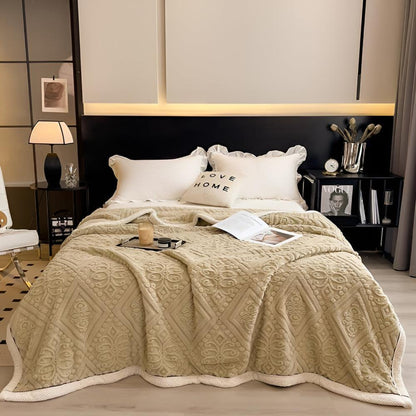 Sammet Mandala Sherpa Filt