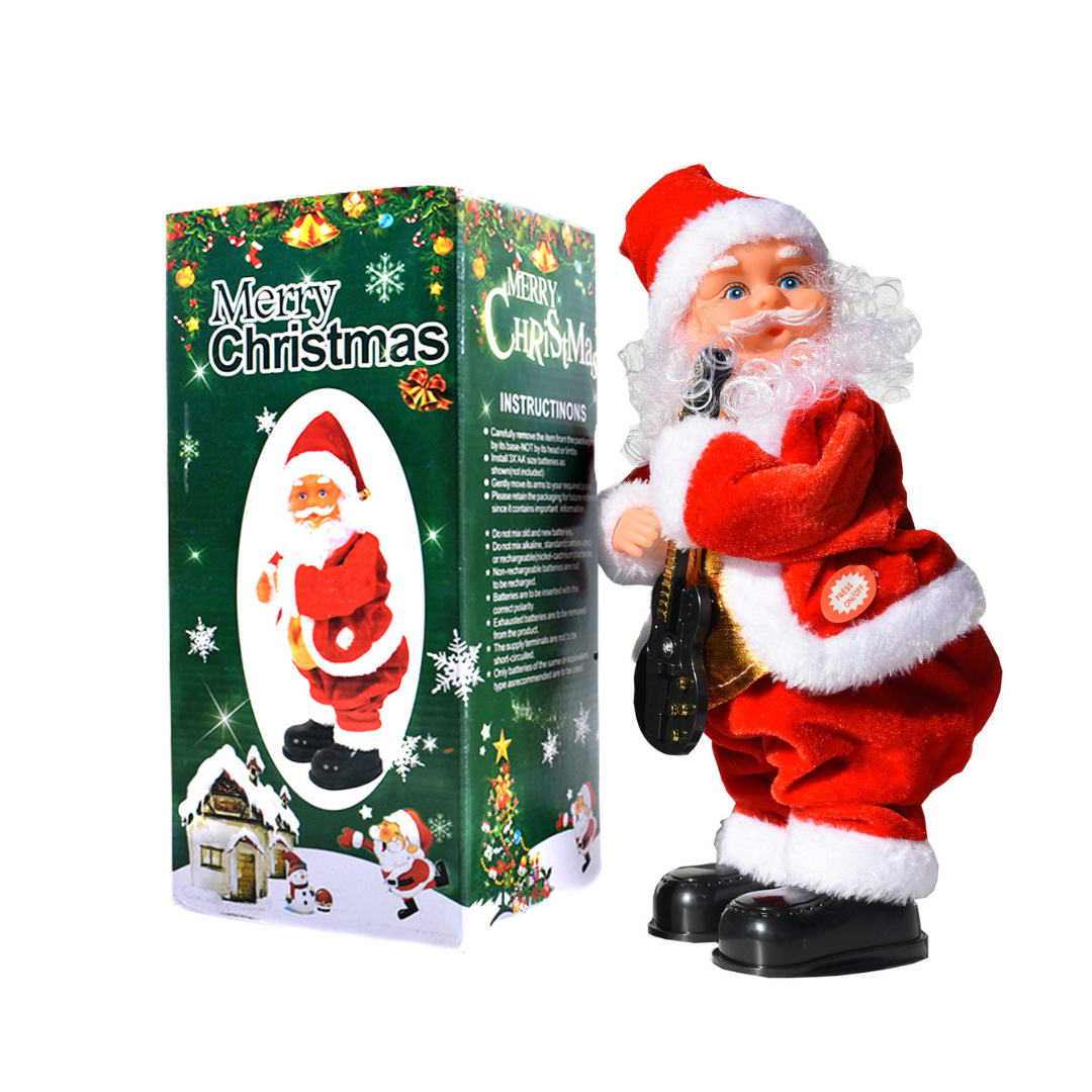 Klibbande jultomte barnleksak