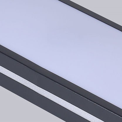 Nordic Minimalist Lång LED Taklampa