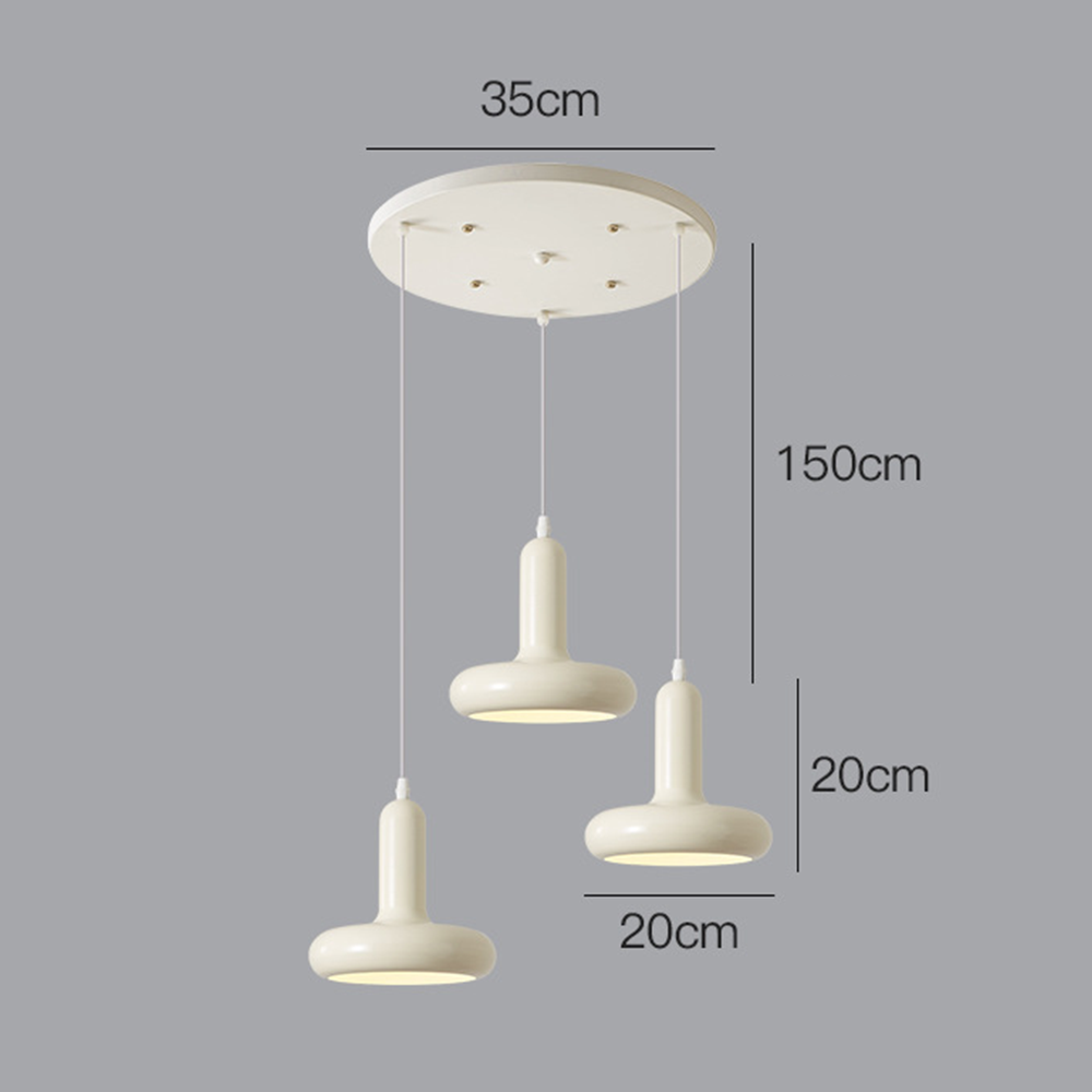 Bauhaus Puck Creamy Pendellampa