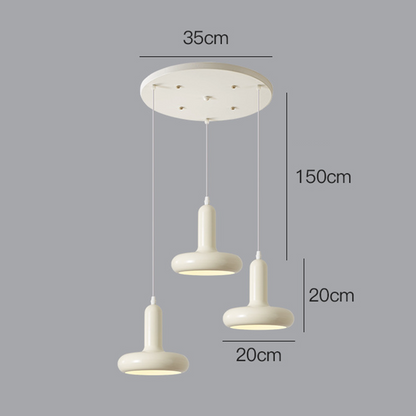 Bauhaus Puck Creamy Pendellampa