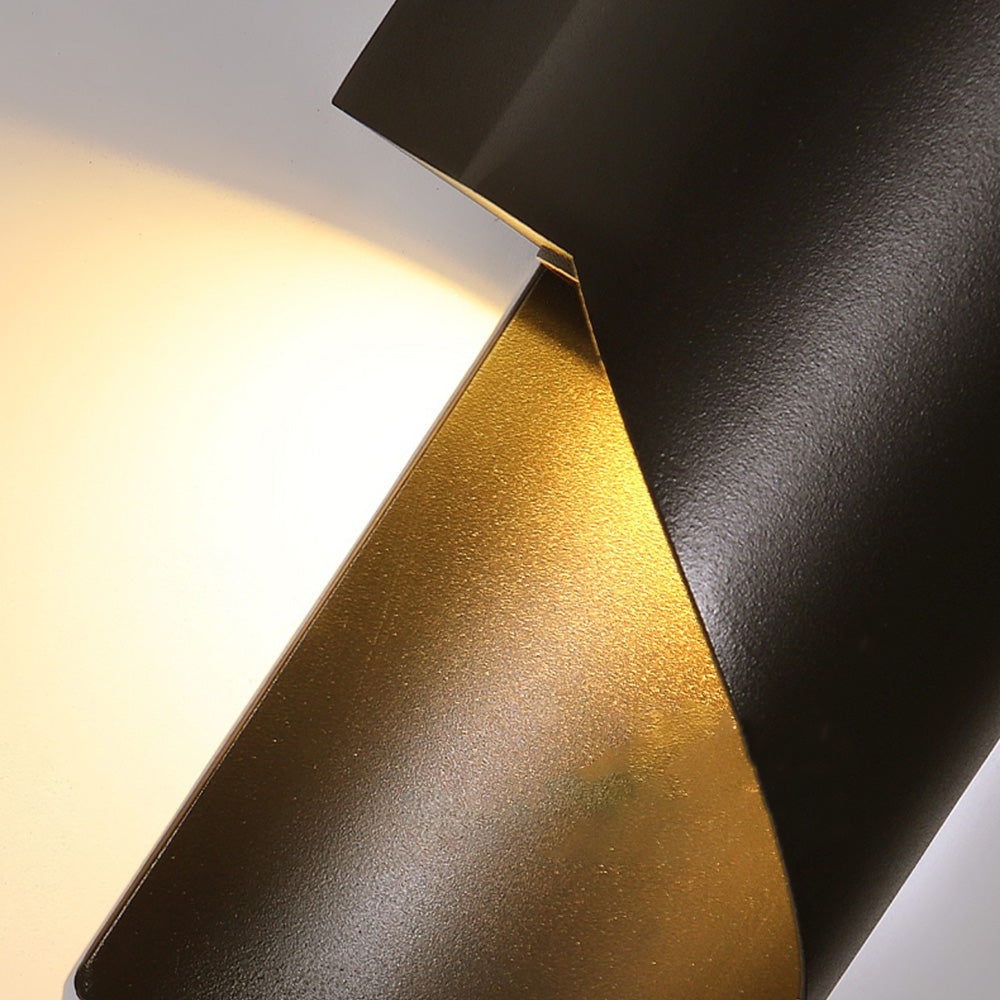 LED Vägglampa med Minimalistisk Aluminiumdesign