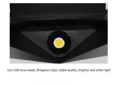 OrigamiGlow - Minimalistisk LED Vägglampa med Modernt Design