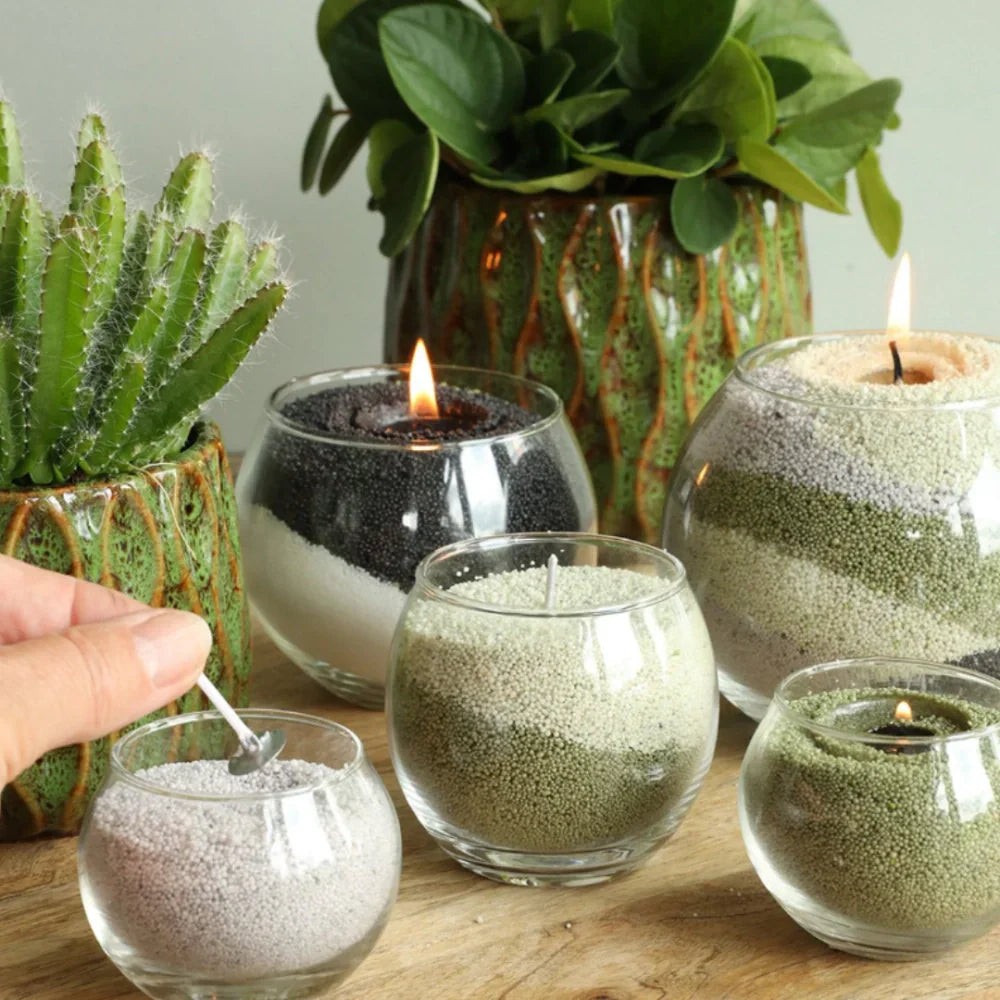 Naturlig Vax Sandljus Gör-Det-Själv Kit