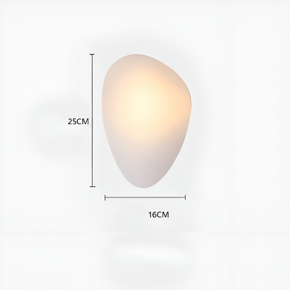 LED Vägglampa i Kieselstein Design – Dekorativ nordisk design för vardagsrum och hall