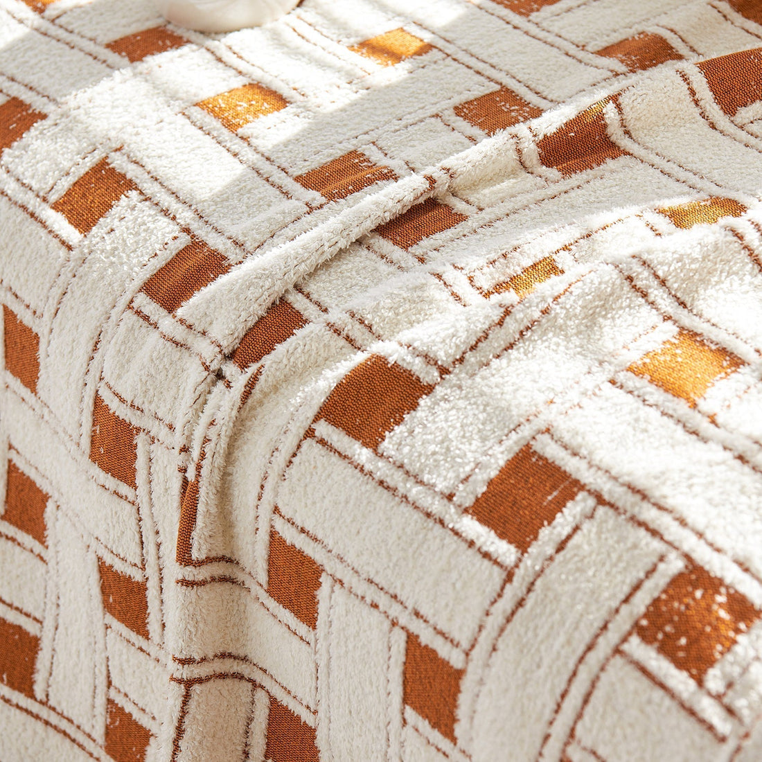 Mysig vinter crosshatch stil soffa skydd - Modern, stilren och hållbar soffa skydd