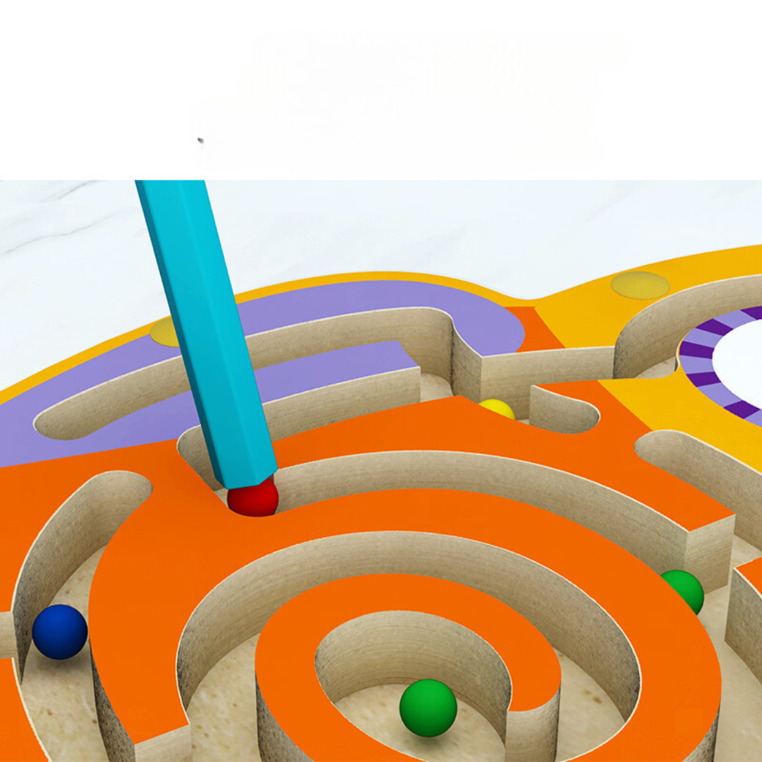 KiddieMaze - Montessori Magnetisk Labyrint