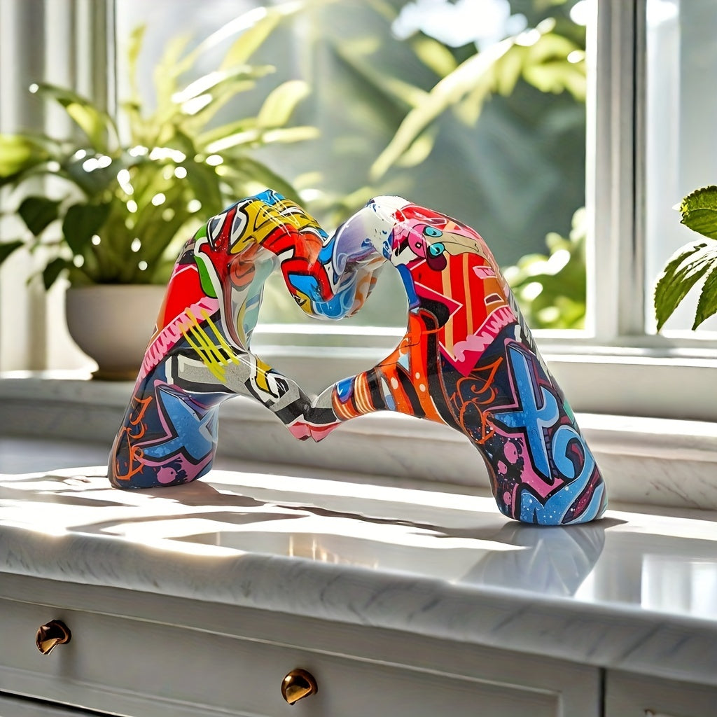 Loving Gesture Skulptur - För ett Modigt och Kreativt Interiör Uttalande